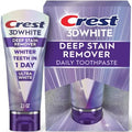 Crest 3D White Deep Stain Remover Daily Toothpaste - 2.1 oz