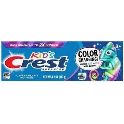 Crest Kids Colour Changing Toothpaste