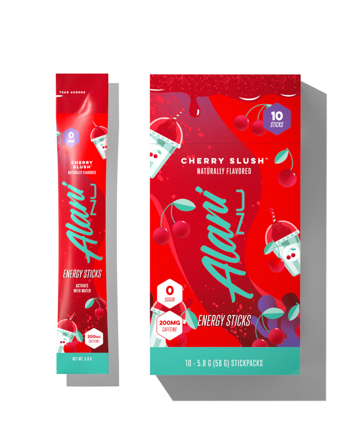 Alani Nu Energy Sticks - Cherry Slush- 10 pack